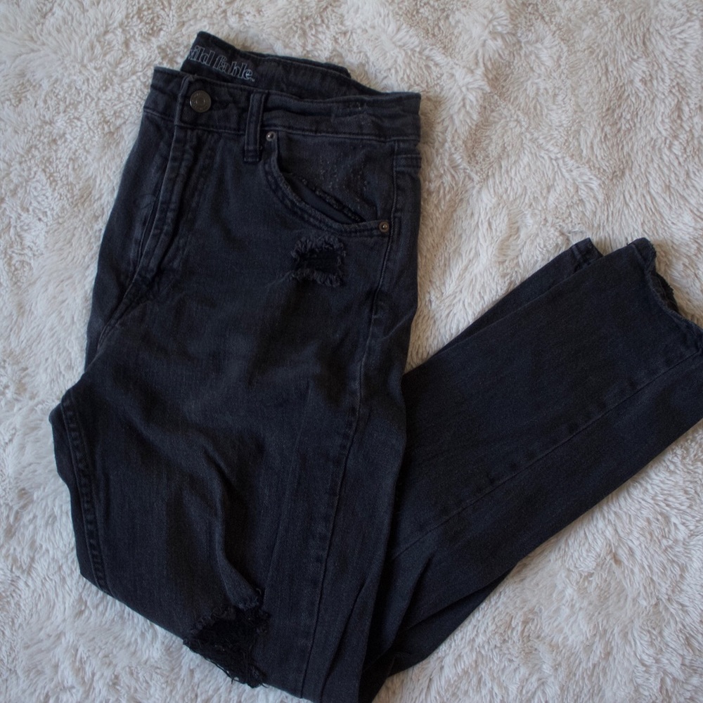 Donating 7/17! Black Mom Jeans